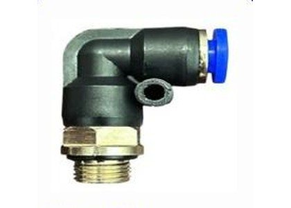 Conexão cotovelo rosca 1/8 BSP tubo 6mm